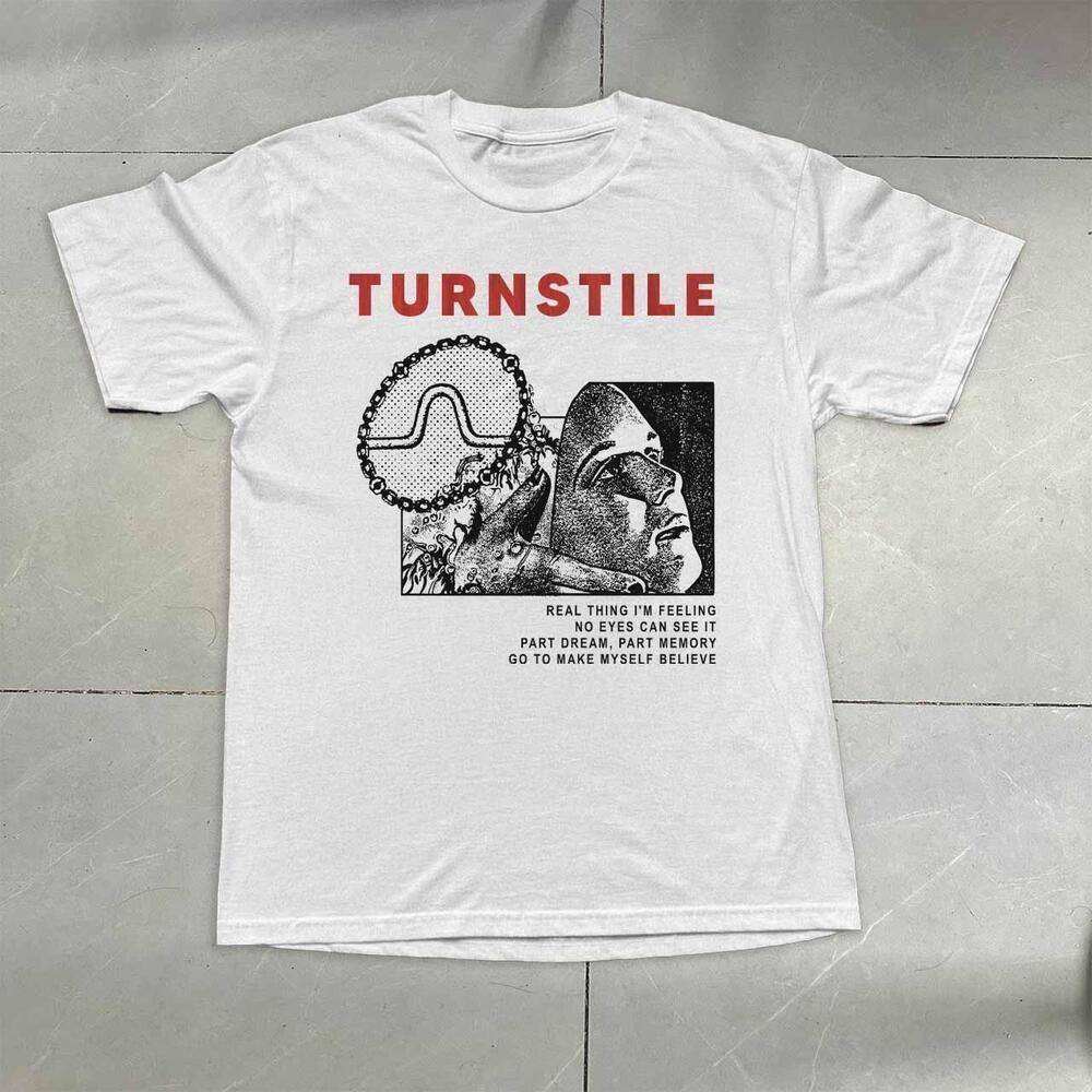Turnstile White Tee